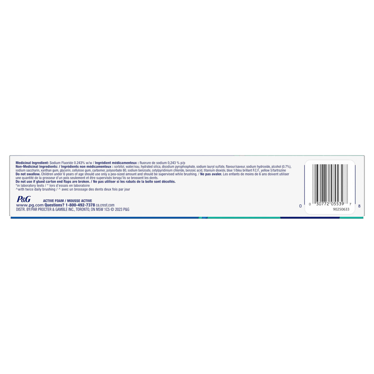 Crest Complete Whitening Plus Scope Minty Fresh Toothpaste