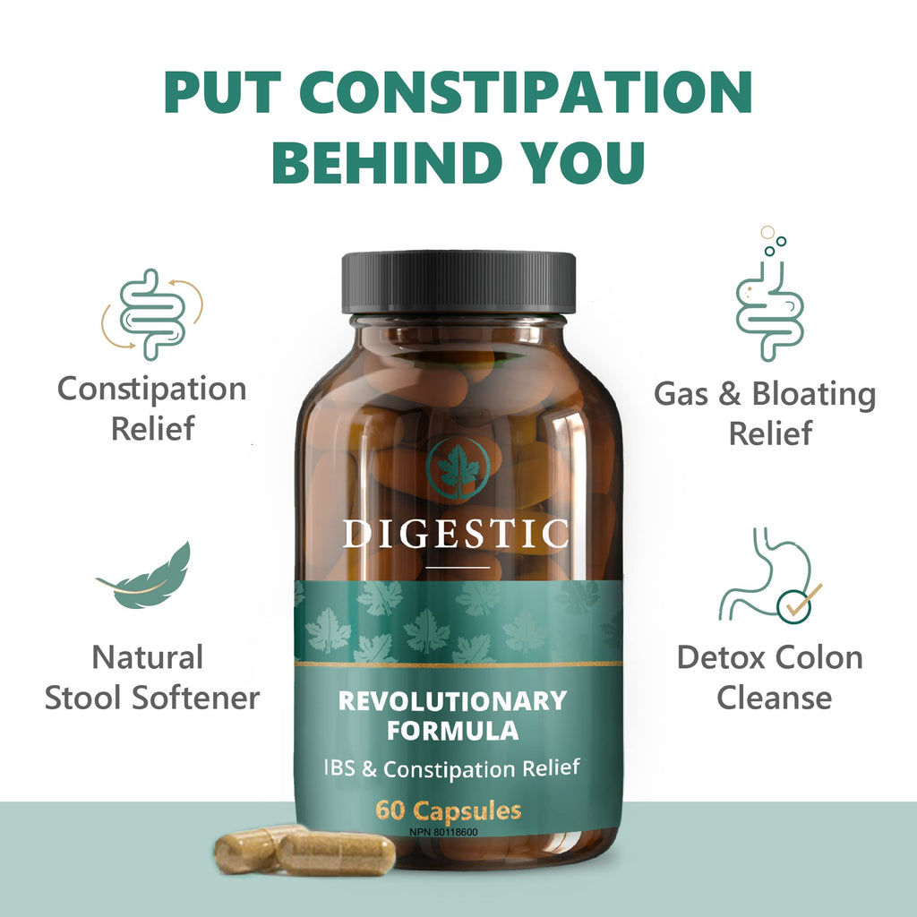 Digestic - Laxative for Constipation Relief 100% Natural