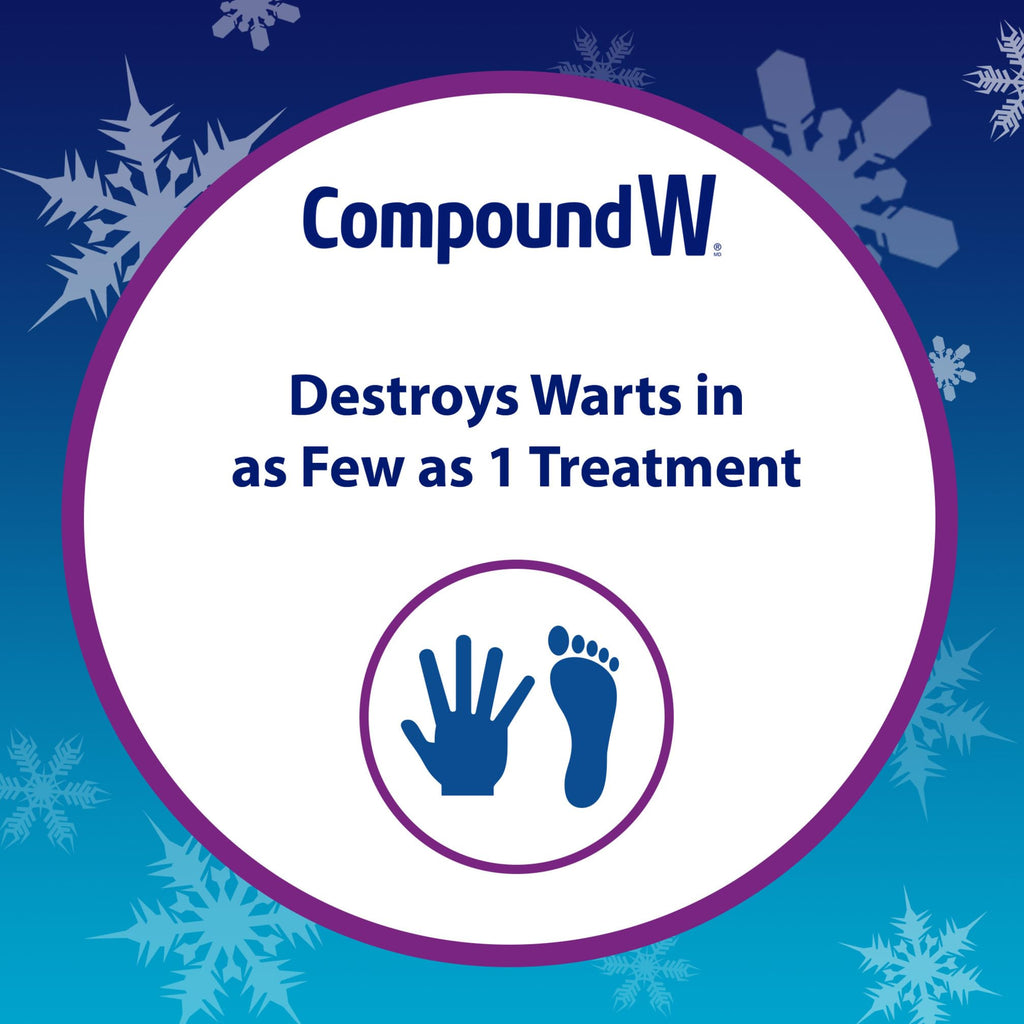 Compound W Freeze Off, Maximum Freeze Wart Remover System - 12 Count - For Common/Plantar Wart Removal