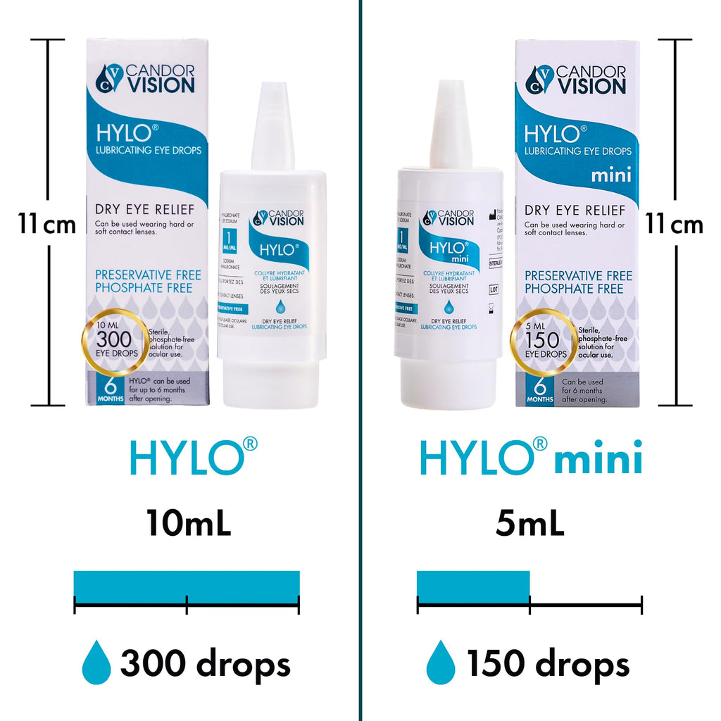 CandorVision HYLO® Preservative-Free Eye Drops