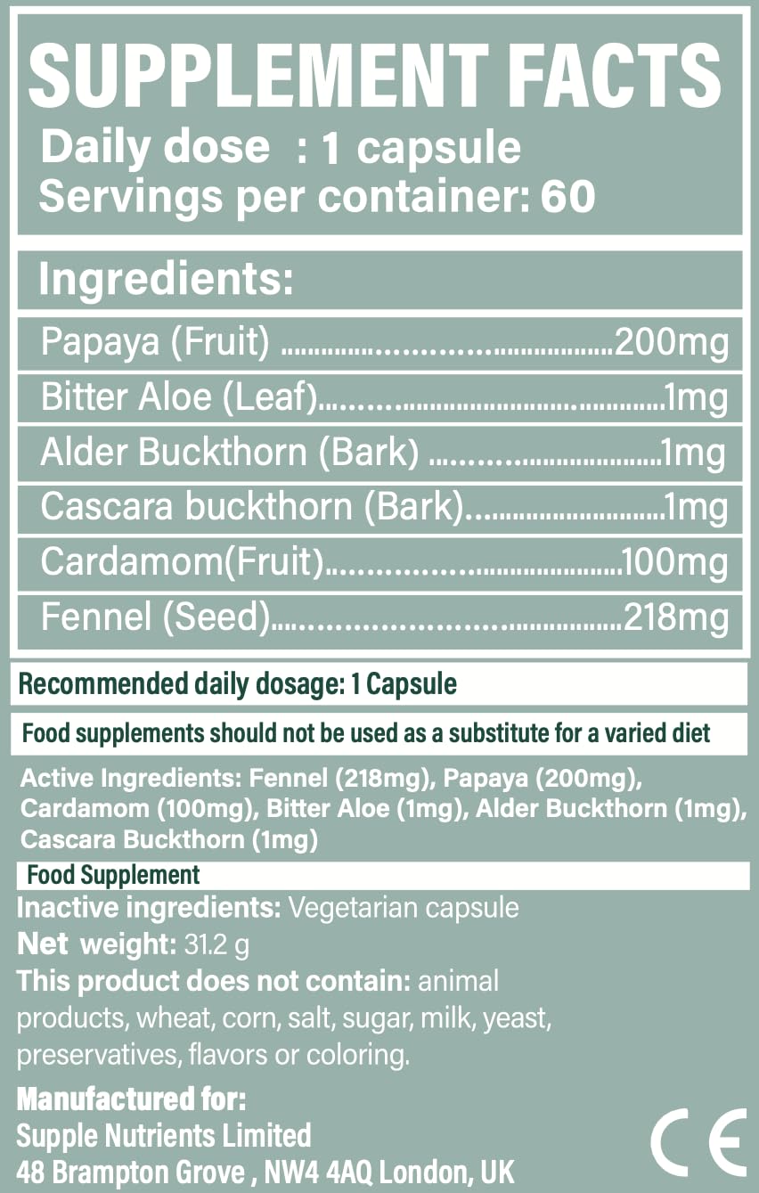 Digestic - Laxative for Constipation Relief 100% Natural