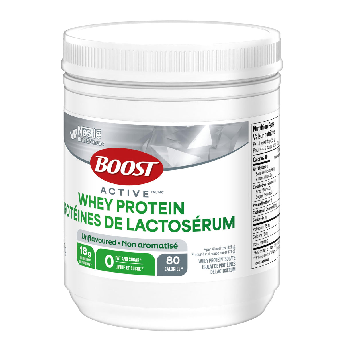 BOOST Just Protein Unflavoured Whey Protein Powder