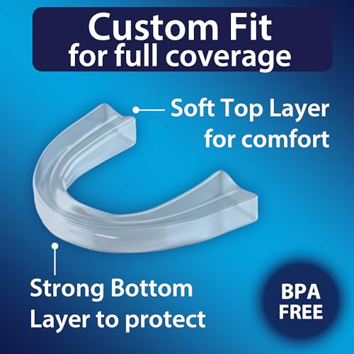 DenTek Dental Guard Kit, Professional-Fit Dental Guard & Fresh Guard Soak Crystals