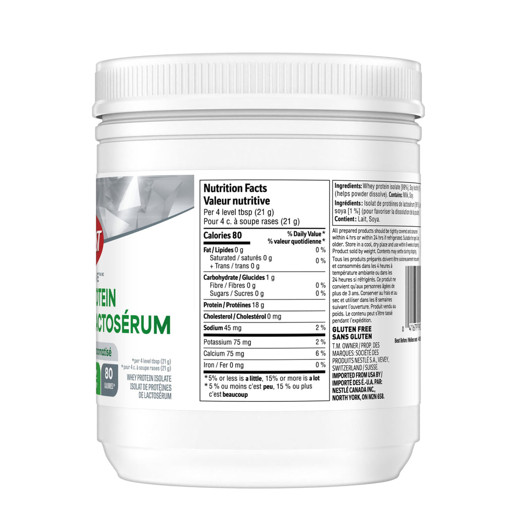BOOST Just Protein Unflavoured Whey Protein Powder