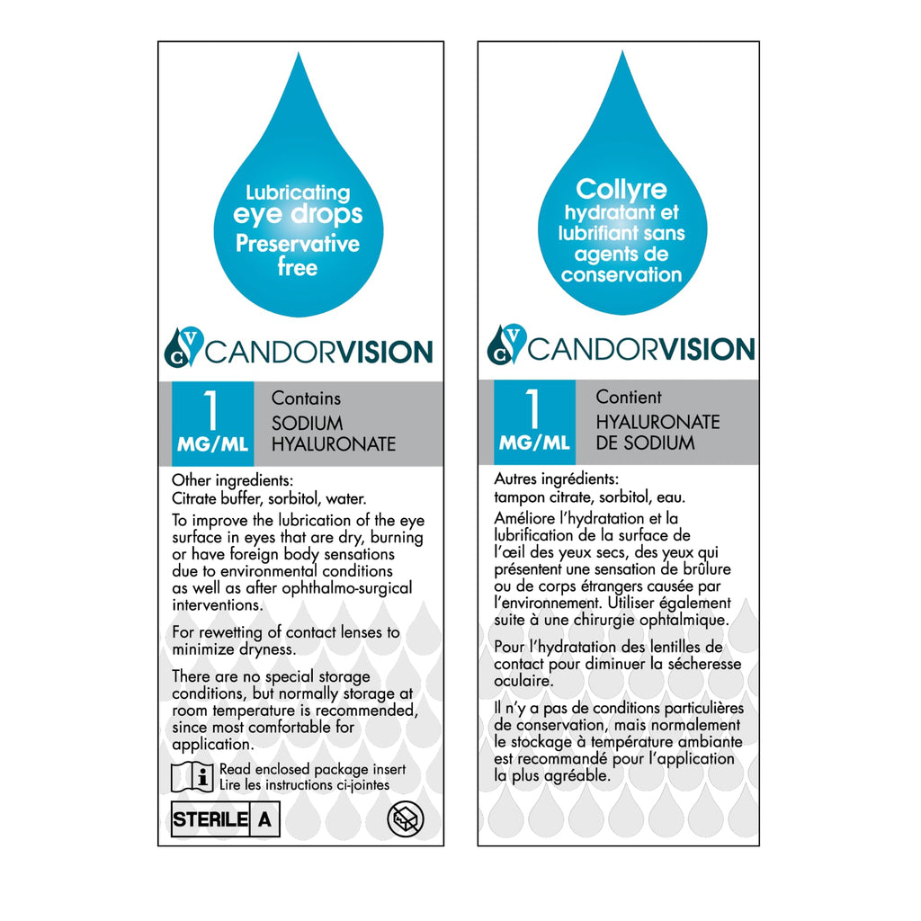 CandorVision HYLO® Preservative-Free Eye Drops