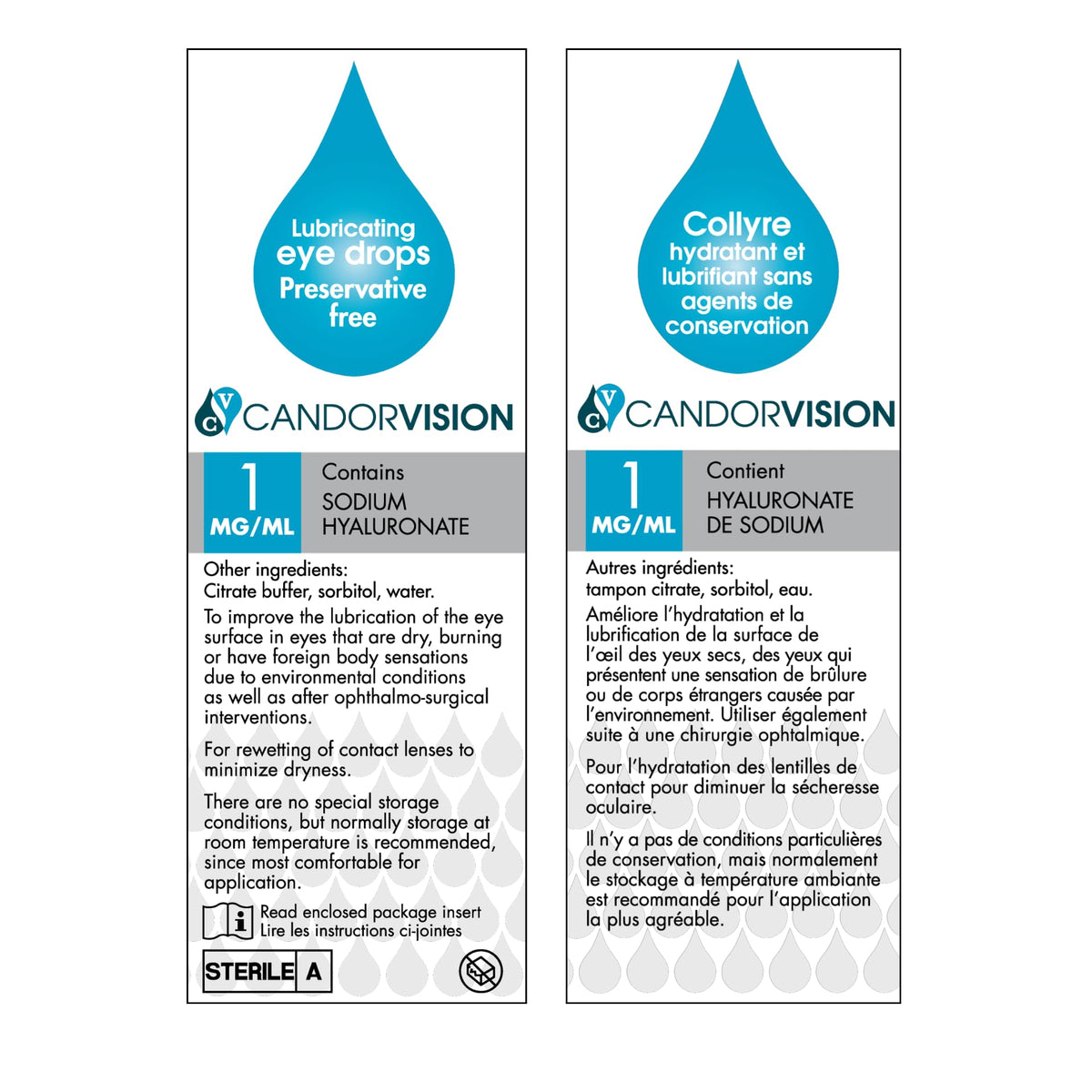 CandorVision HYLO® Preservative-Free Eye Drops