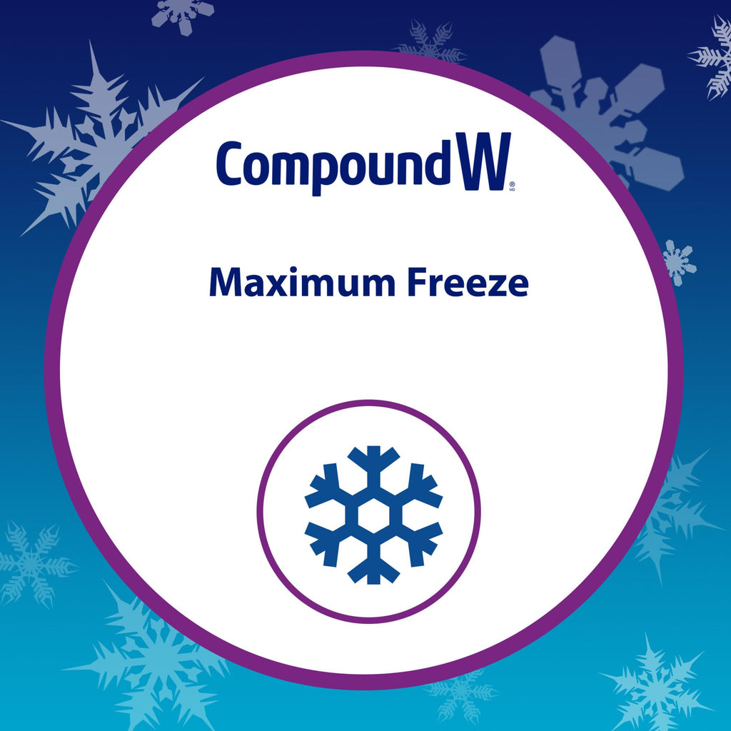Compound W Freeze Off, Maximum Freeze Wart Remover System - 12 Count - For Common/Plantar Wart Removal