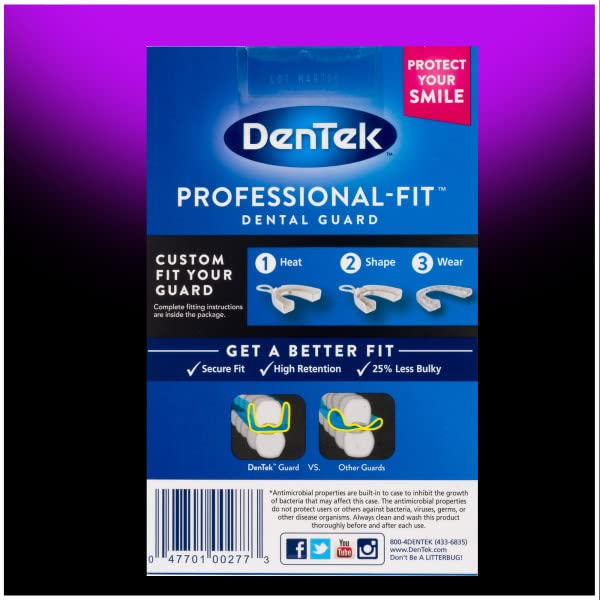 Dentek 100277 Maxium Protection Dental Guard, 1 ct (Pack of 3)