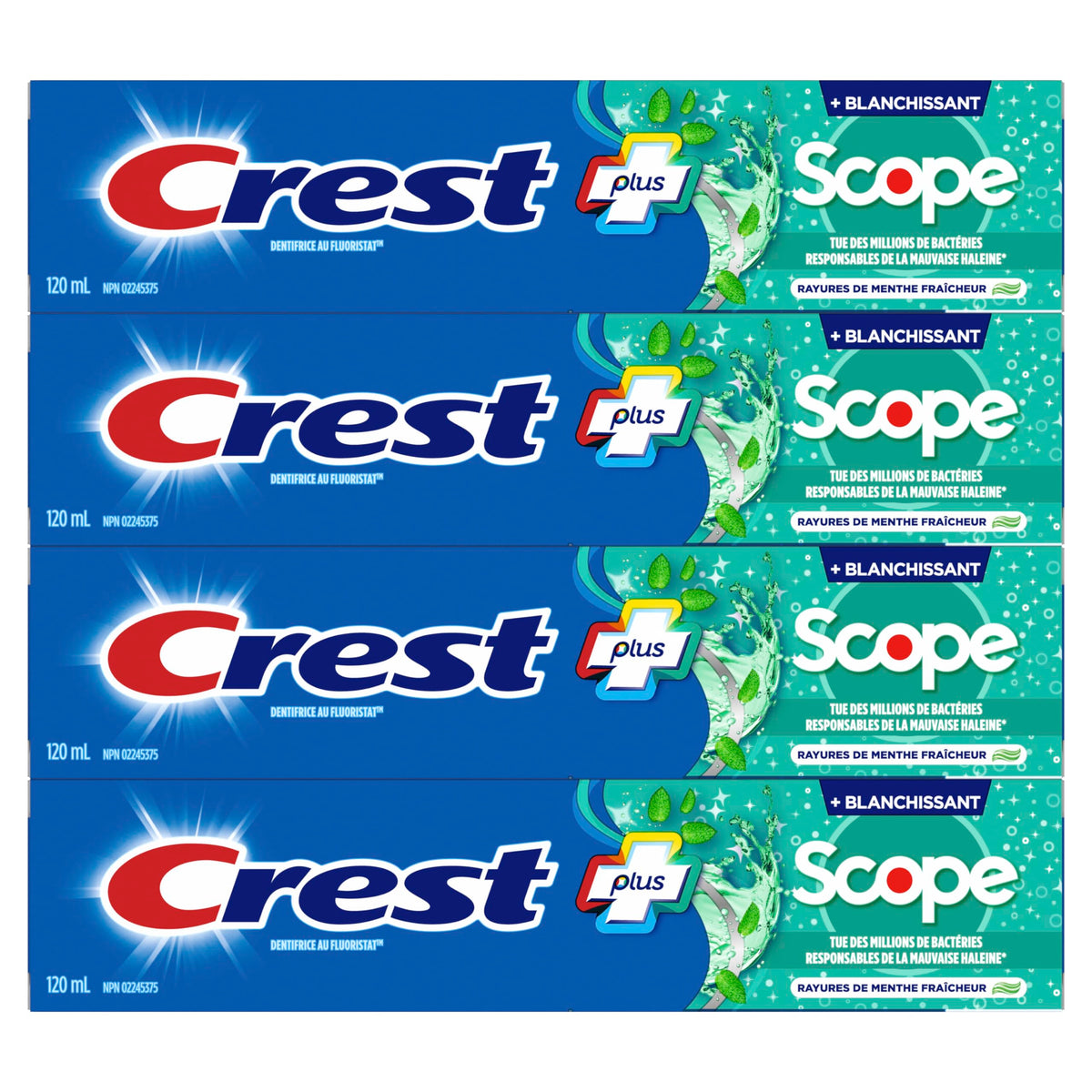Crest Complete Whitening Plus Scope Minty Fresh Toothpaste