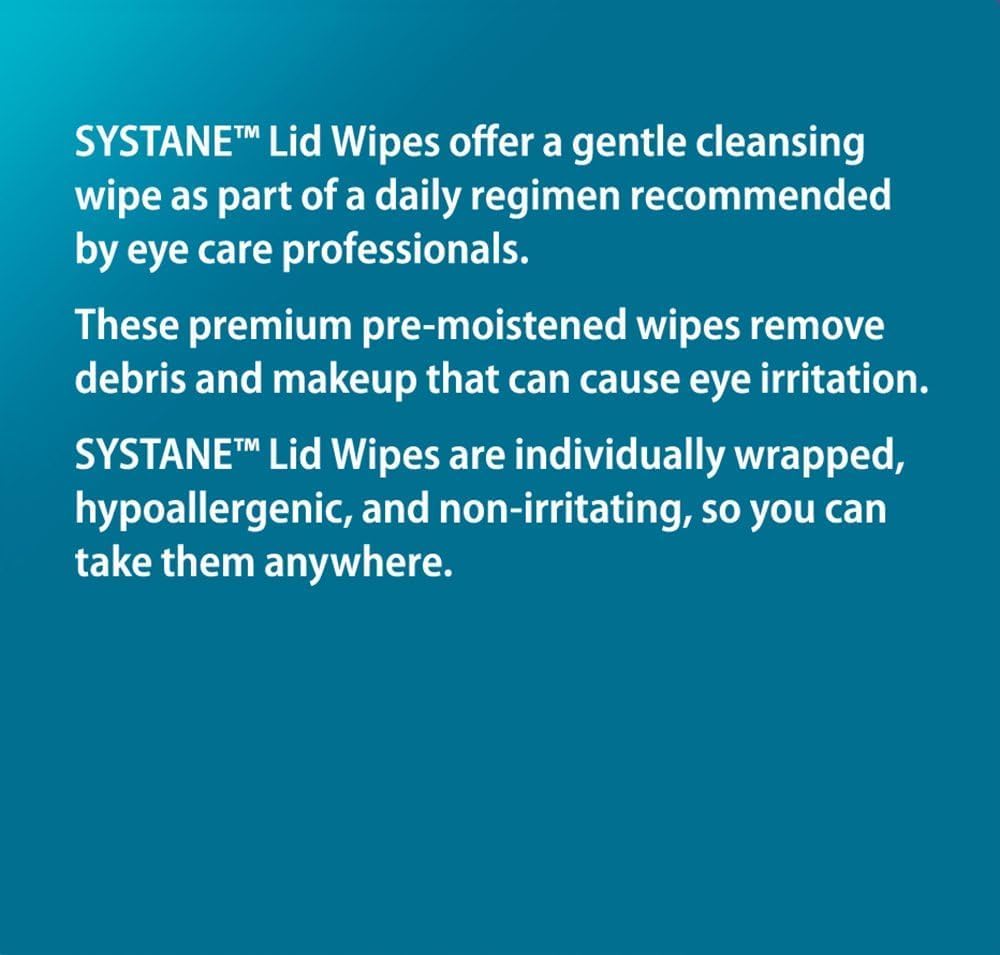 Systane Lid Wipes Eyelid Cleansing Wipes 30 Each (Pack of 11)