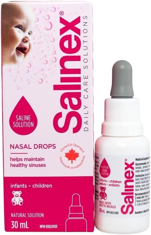Salinex Nasal Drops Infants/Children, 30mL
