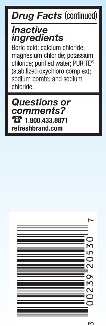 Refresh Liquigel Lubricant Eye Gel, 2 Bottles 0.5 Fl Oz (15mL) Each Sterile (30mL)