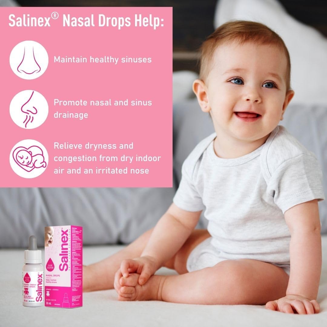 Salinex Nasal Drops Infants/Children, 30mL