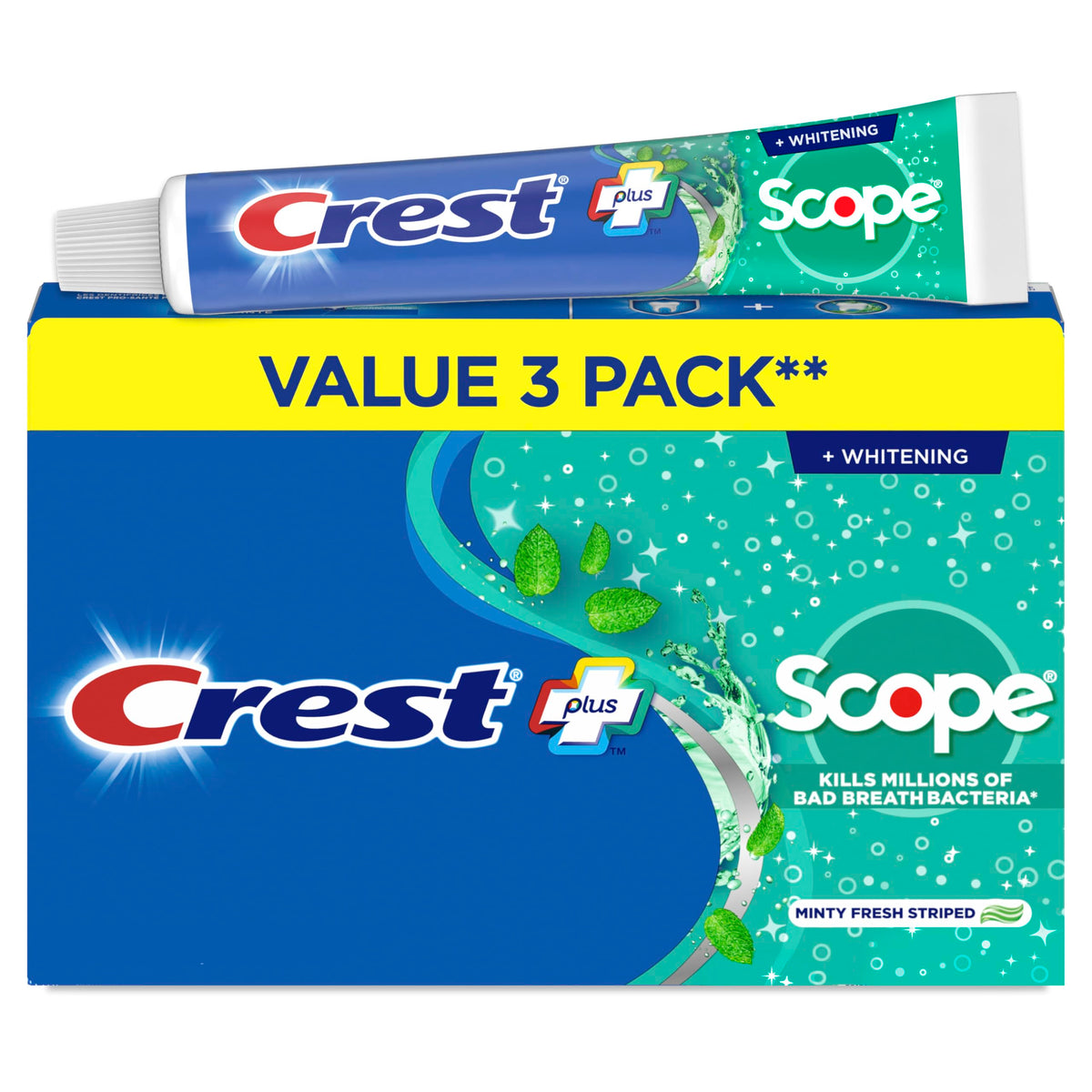Crest Complete Whitening Plus Scope Minty Fresh Toothpaste