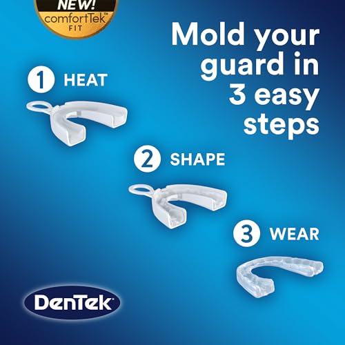 DenTek Dental Guard Kit, Professional-Fit Dental Guard & Fresh Guard Soak Crystals