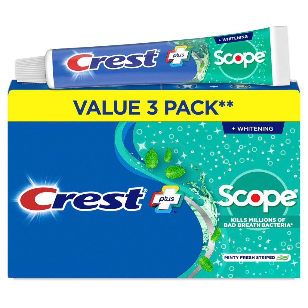 Crest Complete Whitening Plus Scope Minty Fresh Toothpaste