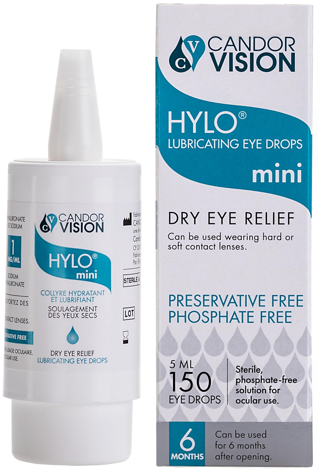 CandorVision HYLO® Preservative-Free Eye Drops