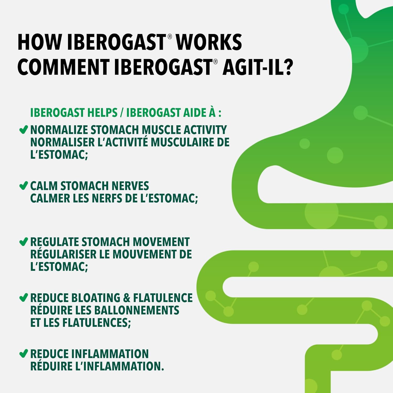 Iberogast 9 Herb Gut Health Treatment - Naturally Sourced Extracts, Gut Supplements For Women And Men, Digestive Supplements To Relieve Gastrointestinal Disturbances And IBS Symptoms,100ml