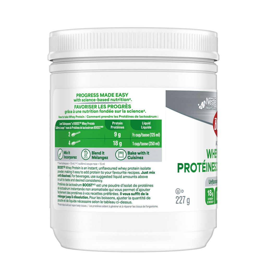 BOOST Just Protein Unflavoured Whey Protein Powder