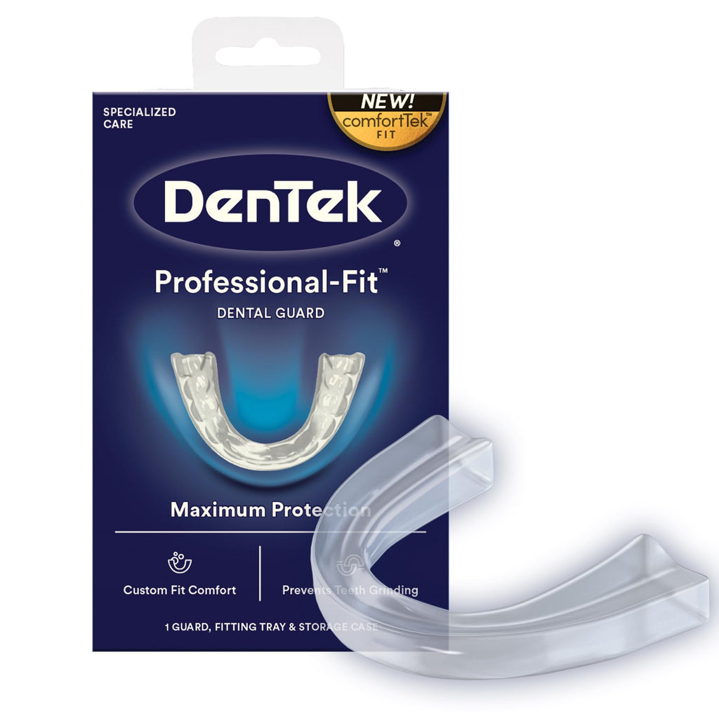 DenTek Dental Guard Kit, Professional-Fit Dental Guard & Fresh Guard Soak Crystals