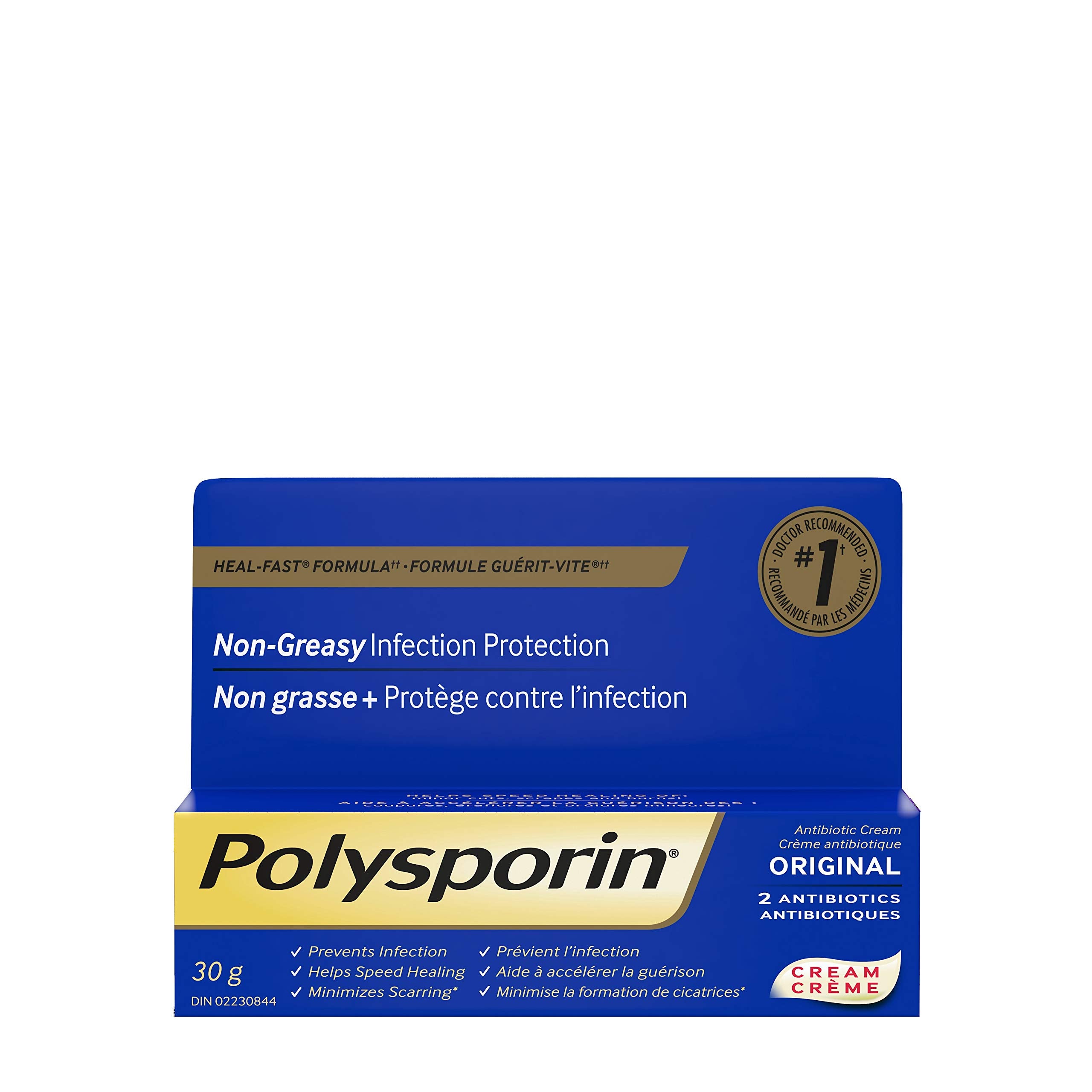 POLYSPORIN® COMPLETE Antibiotic Ointment Extra Infection Protection Pain Relief, 30 g