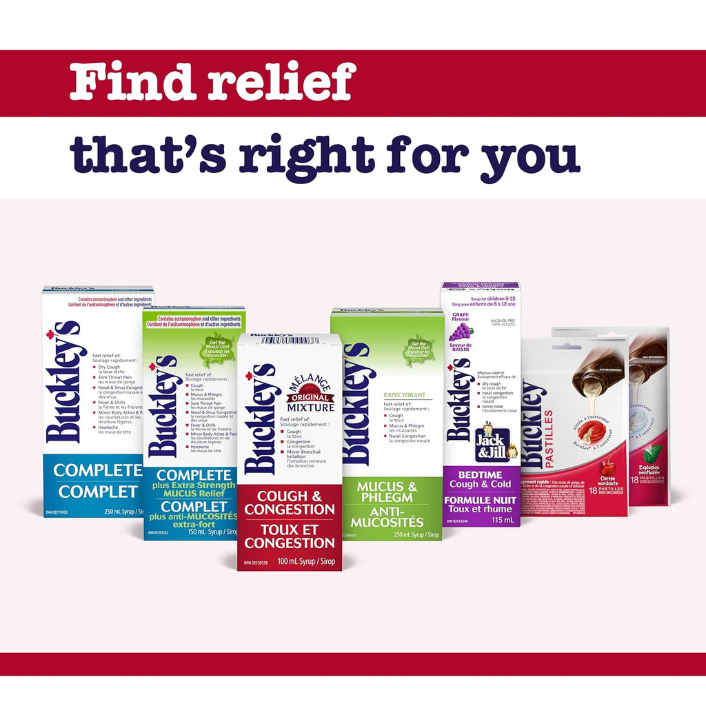 Buckley Complete Extra Strength Mucus Relief, 150ml (Packaging May Vary)