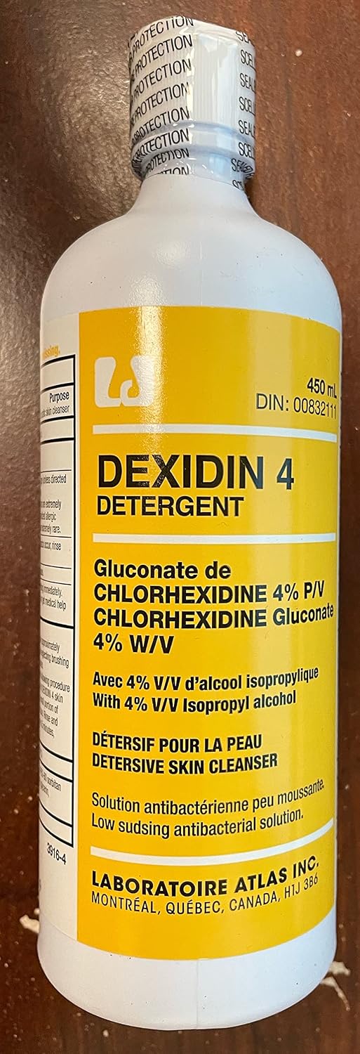 3M EA/1 DEXIDIN 4 DETERGENT SOLUTION W/PUMP, 450ML