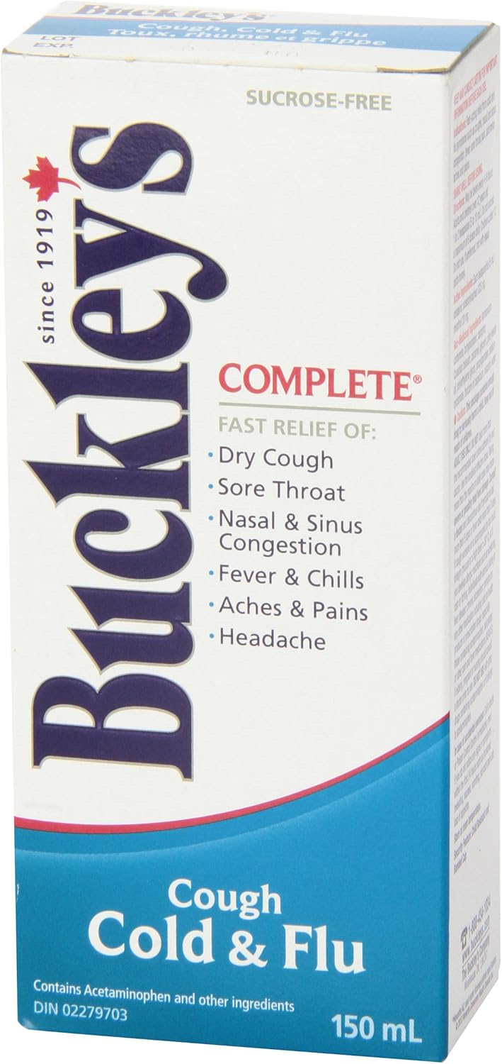 Buckley's Complete Cough Cold and Flu Syrup, 150ml