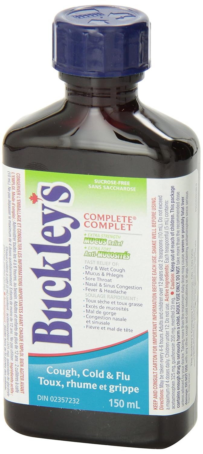 Buckley Complete Extra Strength Mucus Relief, 150ml (Packaging May Vary)