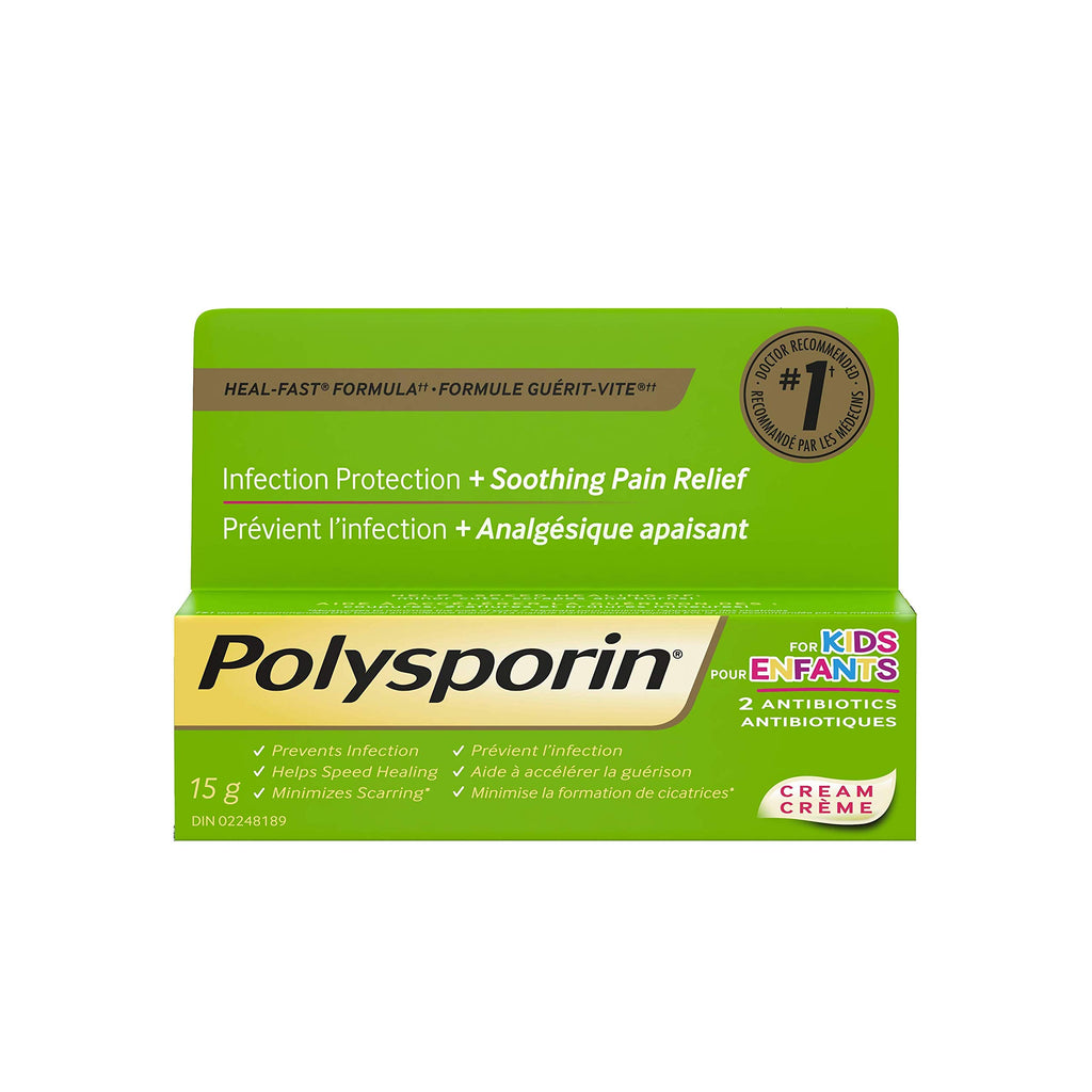 POLYSPORIN® COMPLETE Antibiotic Ointment Extra Infection Protection Pain Relief, 30 g