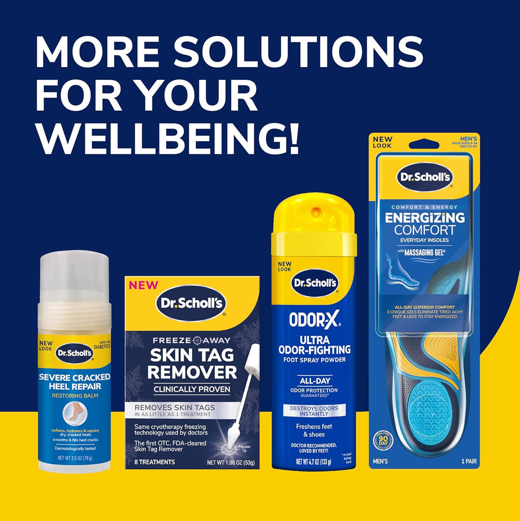 Dr. Scholl's Probiotic Foot Spray 4oz Immediately Eliminates and Prevents Odors from Returning Shoe Deoderizer, 4 Ounce