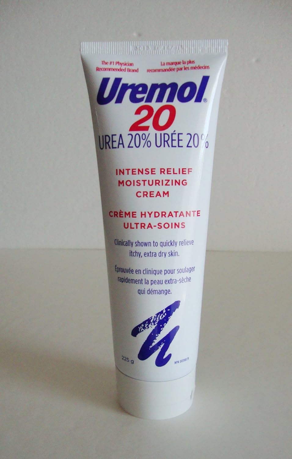 UREMOL 20 Intense Relief Moisturizing Therapeutic Cream (20% Urea) LARGE SIZE for Itchy, Extra Dry Skin 225 g (8 oz) Made in Canada