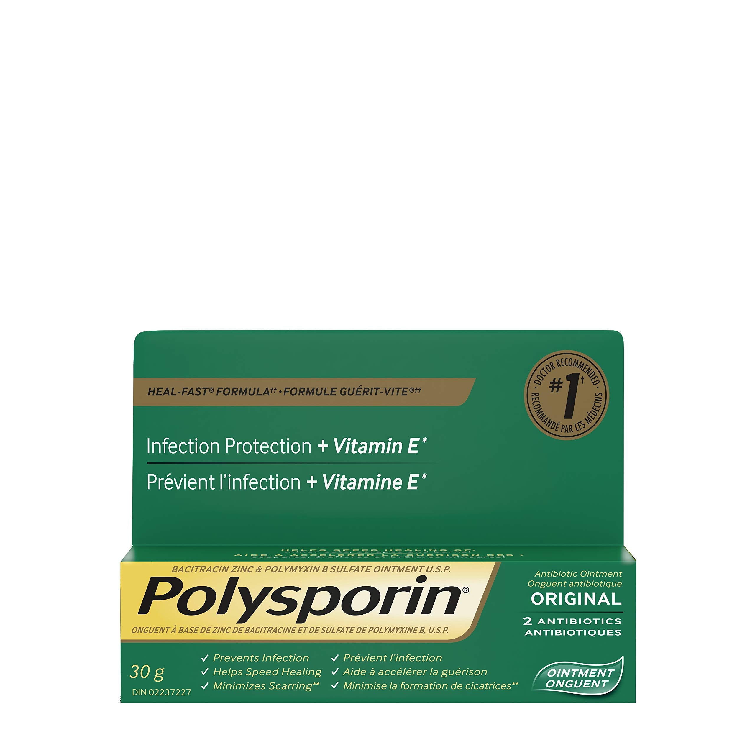 POLYSPORIN® COMPLETE Antibiotic Ointment Extra Infection Protection Pain Relief, 30 g
