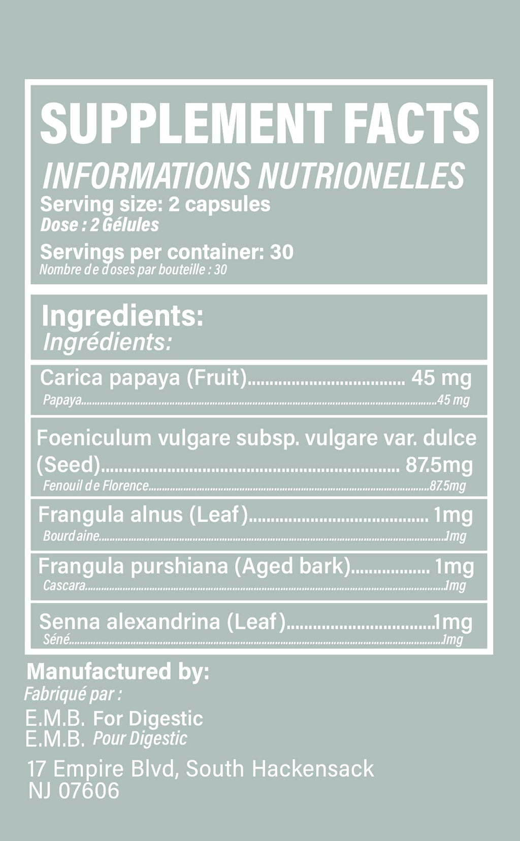 Digestic - Laxative for Constipation Relief 100% Natural