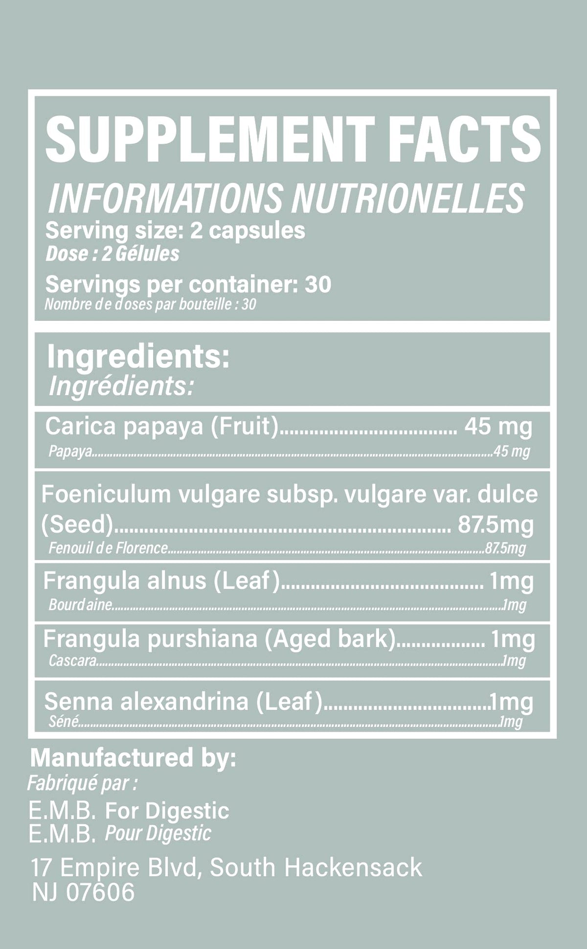 Digestic - Laxative for Constipation Relief 100% Natural