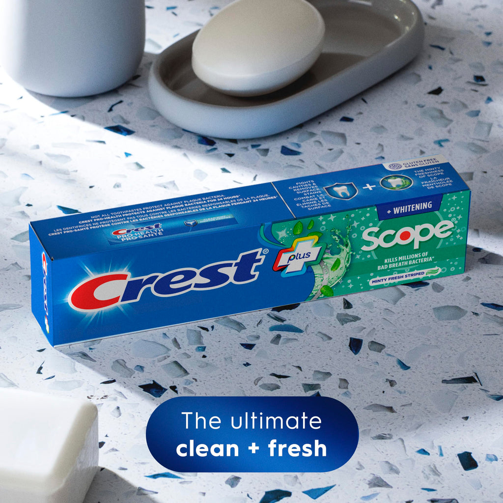 Crest Complete Whitening Plus Scope Minty Fresh Toothpaste