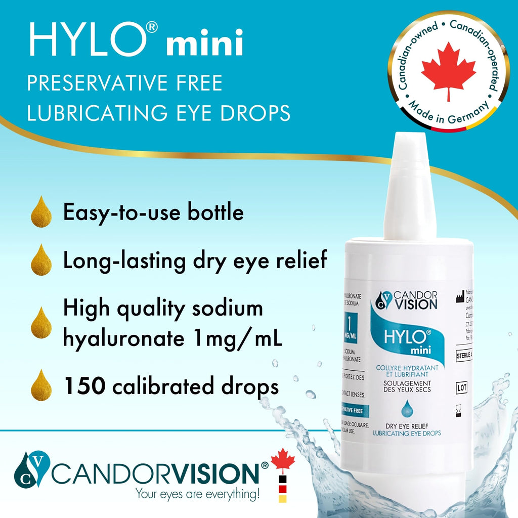 CandorVision HYLO® Preservative-Free Eye Drops