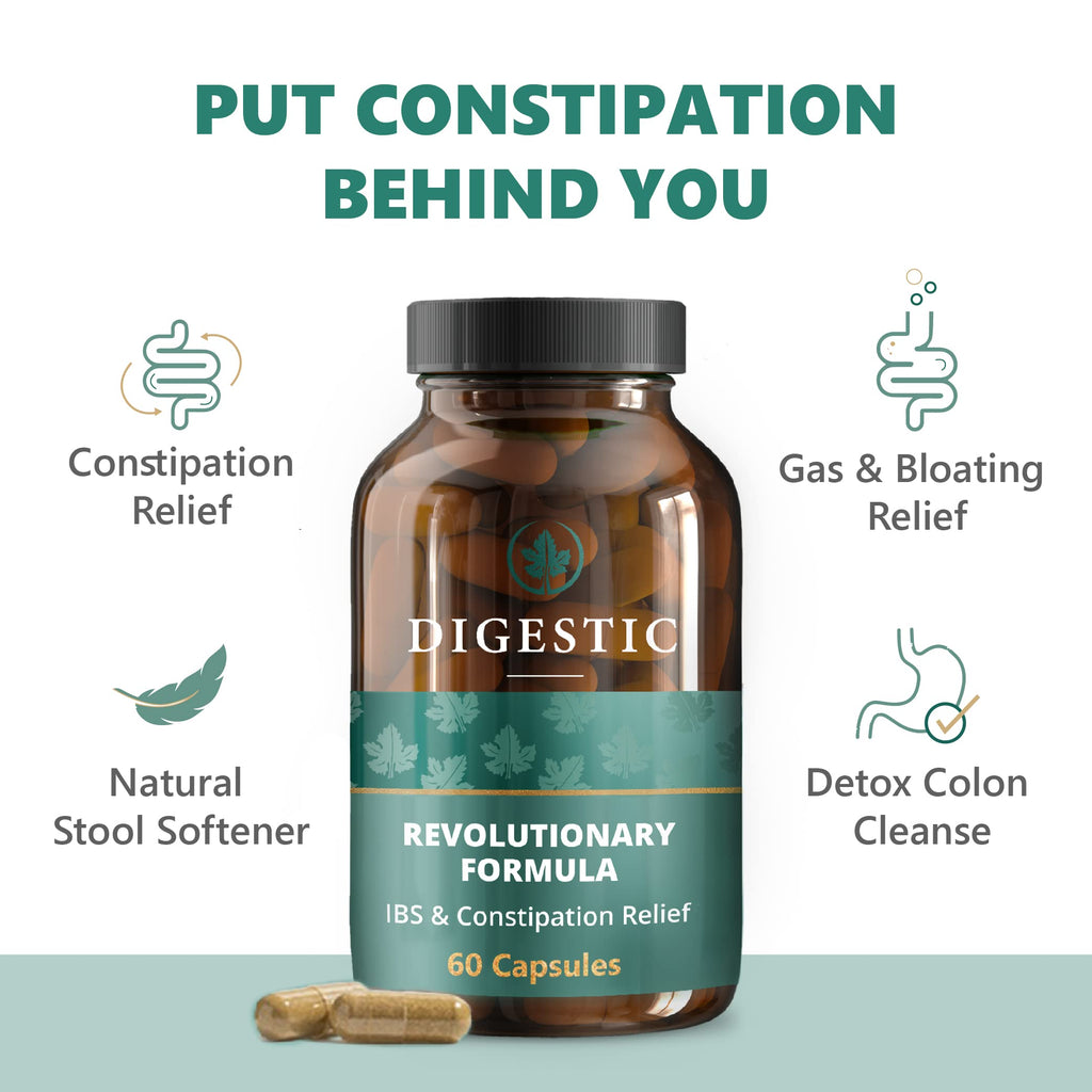 Digestic - Laxative for Constipation Relief 100% Natural