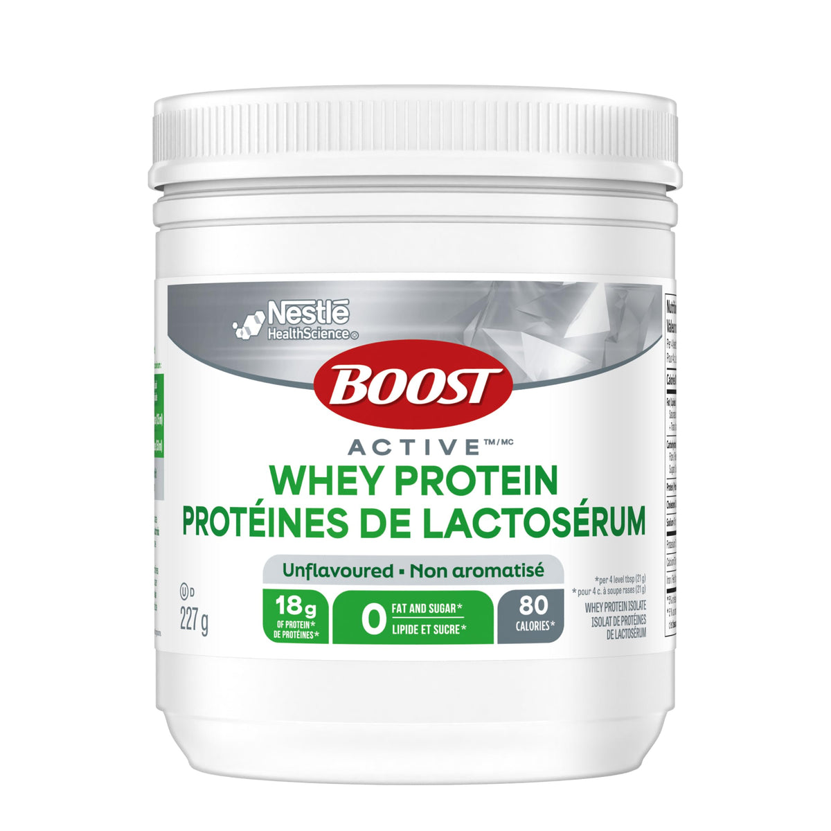 BOOST Just Protein Unflavoured Whey Protein Powder