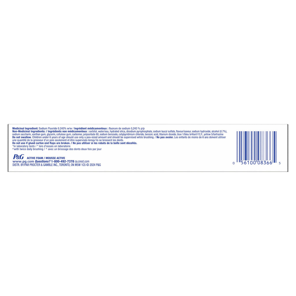 Crest Complete Whitening Plus Scope Minty Fresh Toothpaste