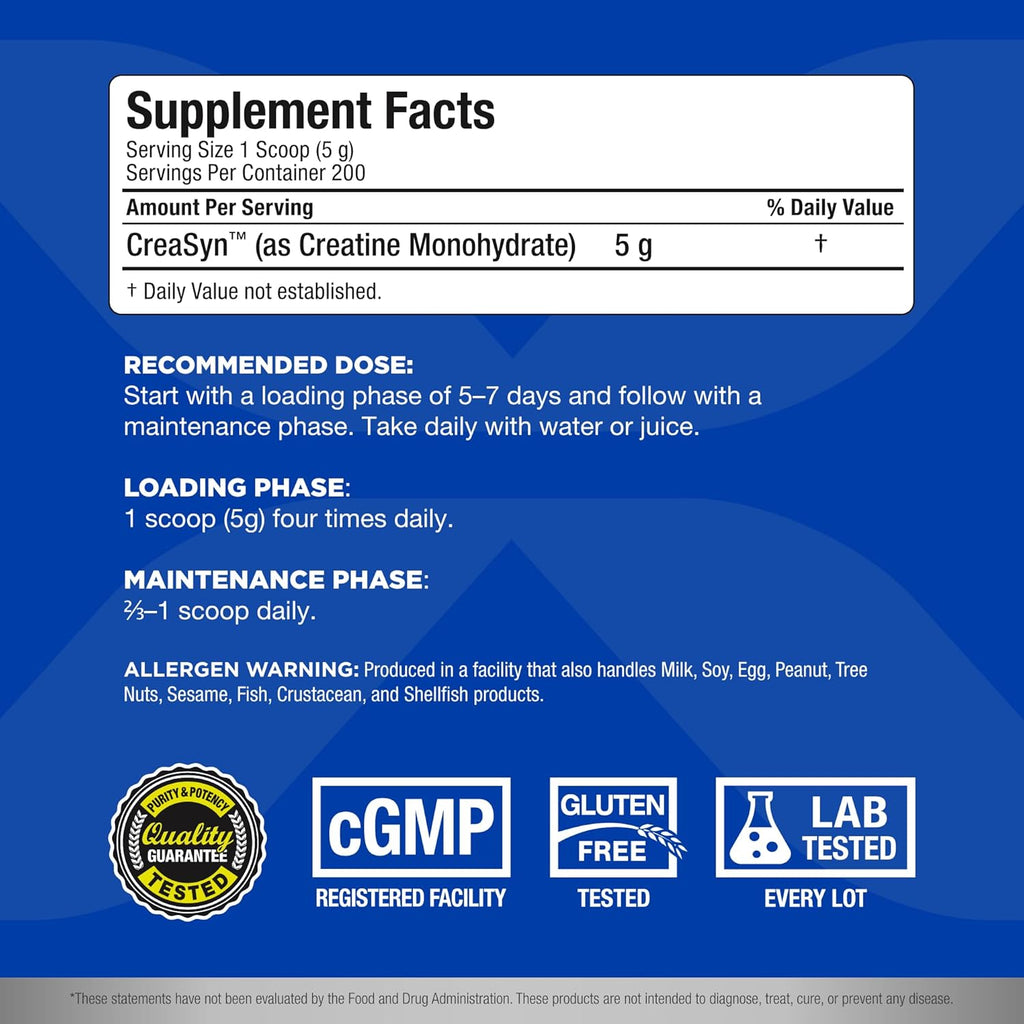 Creatine Monohydrate 1000G Powder