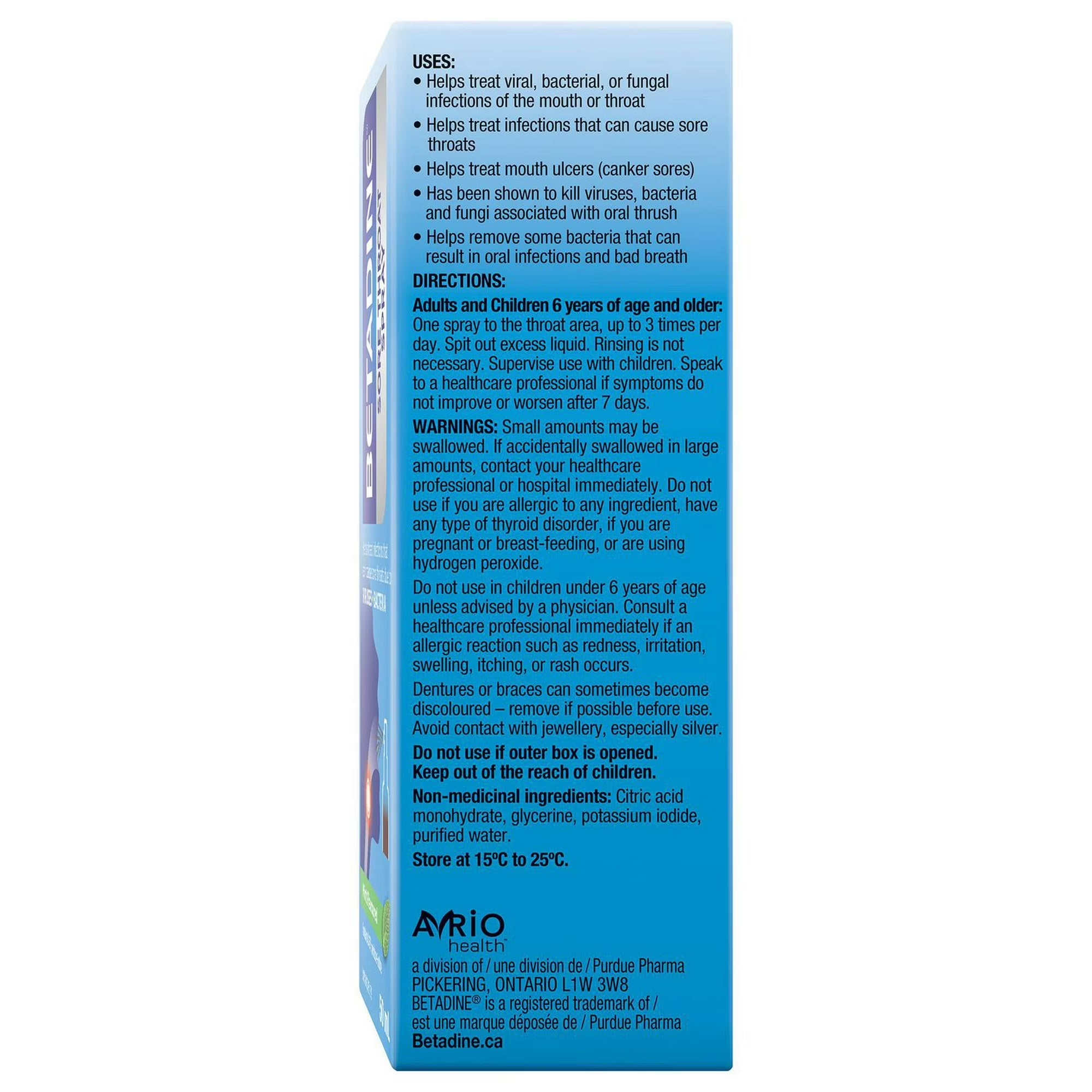 BETADINE® Sore Throat Spray 50ML