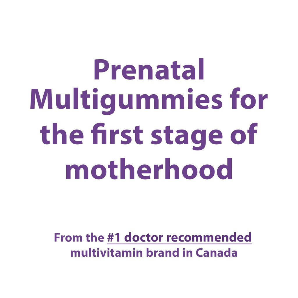 Centrum Prenatal Multigummies with DHA and Folic Acid, Postpartum Multivitamin and Mineral Supplement, 60 count, 30 day supply.