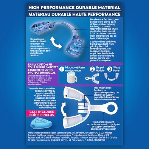 DenTek Maximum Protection Dental Guard for Nighttime Teeth Grinding