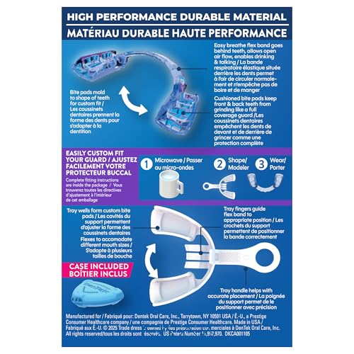 DenTek Maximum Protection Dental Guard for Nighttime Teeth Grinding