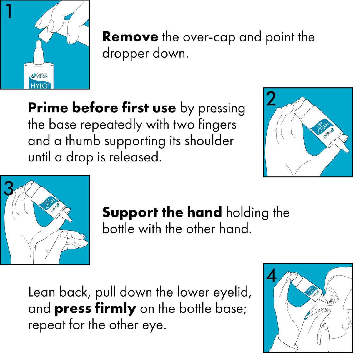 CandorVision HYLO® Preservative-Free Eye Drops